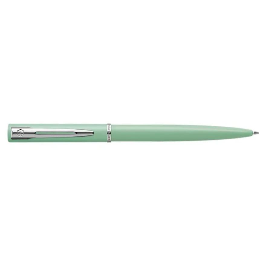 Waterman Allure - Stylo à bille bleu - pointe moyenne - vert pastel
