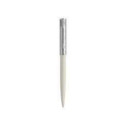 Waterman Allure Deluxe - Stylo à bille capuchon chromé - blanc