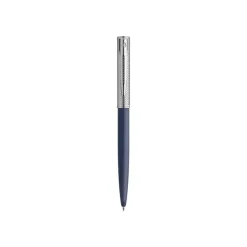 Waterman Allure Deluxe - Stylo à bille - corps bleu - capuchon chromé - pointe moyenne