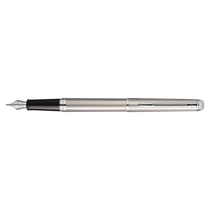 Waterman Hemisphere - Stylo plume acier - pointe fine