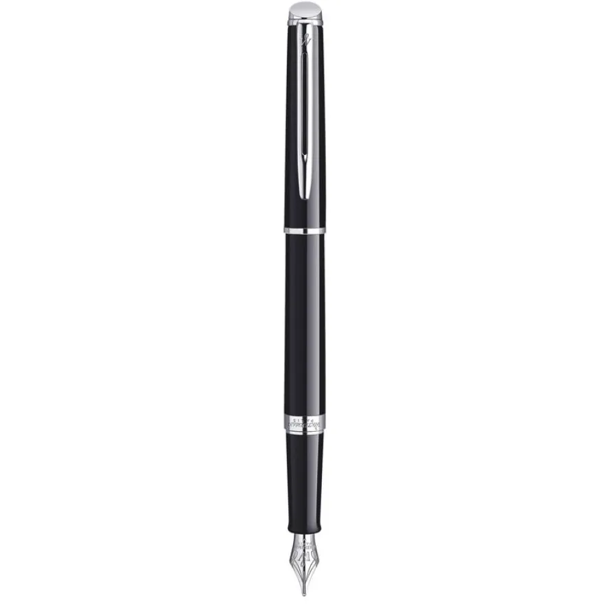 Waterman Hemisphere - Stylo plume - noir laqué - pointe moyenne