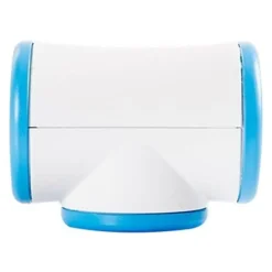 WATT & CO - multiprise triplite rotative - blanc/bleu