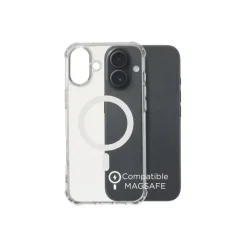 WE - Coque de protection pour Apple iPhone 17 - compatibilité avec MagSafe - transparent