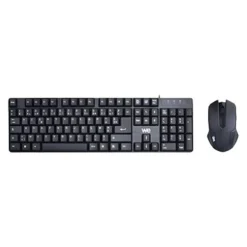 WE - ensemble clavier et souris filaire - noir