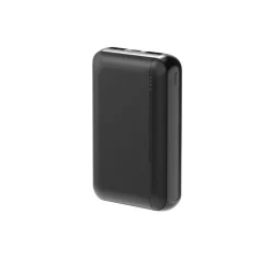 We - Powerbank / batterie de secours - 10000 mAh - 2 ports USB A, 10W - noir