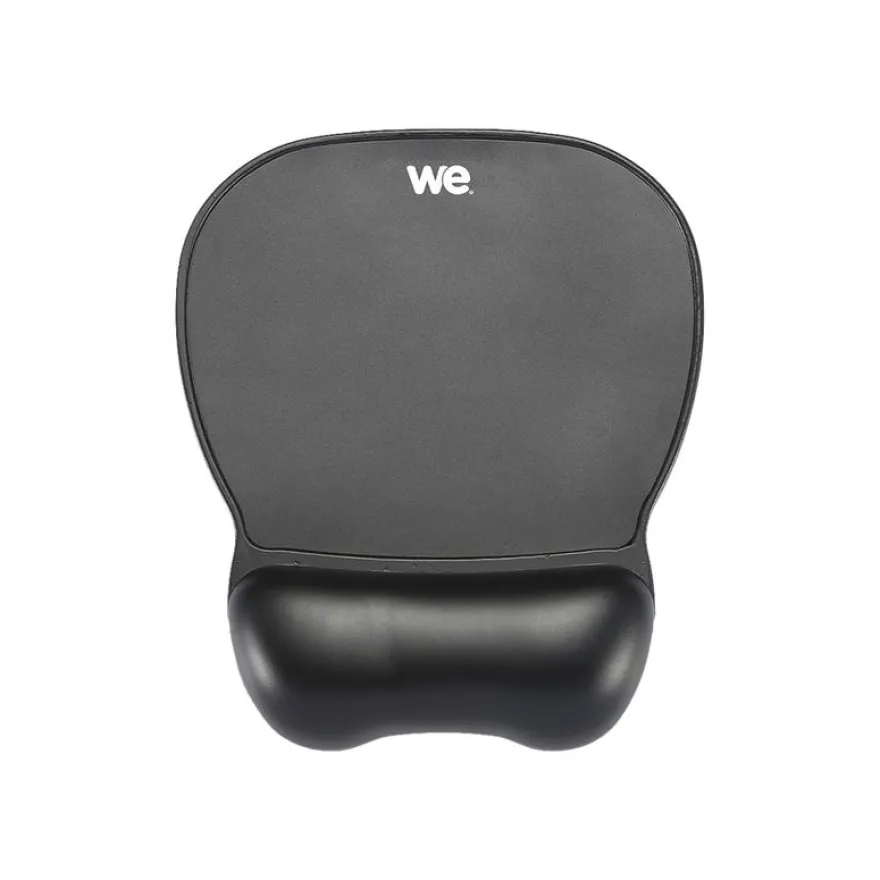 WE - tapis de souris avec repose-poignet - noir