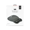 WE - tapis de souris avec repose-poignet - noir