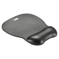 WE - tapis de souris avec repose-poignet - noir