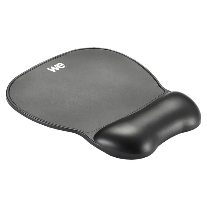 WE - tapis de souris avec repose-poignet - noir