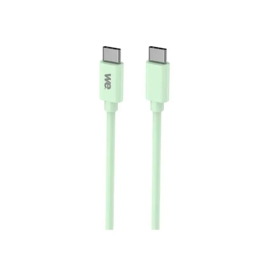 WE POP - Chargeur secteur + câble USB-C - 60W - vert