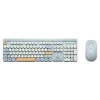 WE POP - Ensemble clavier et souris sans fil - bleu