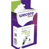WECARE - lot de 2 Rubans d'étiquettes auto-adhésives pour DYMO LETRATAG PLAST - S0721530 - rouleau (12 mm x 4 m) - fond transparent écriture noire