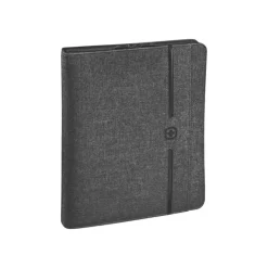 Wenger Affiliate - Conférencier A4 zippé à anneaux - noir