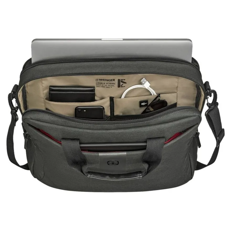 Wenger MX ECO Brief - Sac à dos pour ordinateur portable 16" - gris
