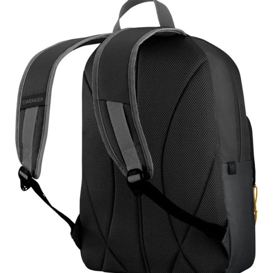 WENGER Next 23 Crango - Sac à dos ordinateur 16 pouces - 27L - Gravity Black