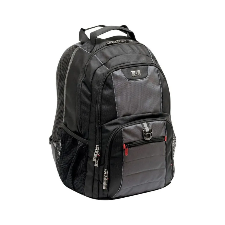 Wenger Pillar - Sac à dos pour ordinateur portable 16" - noir/gris