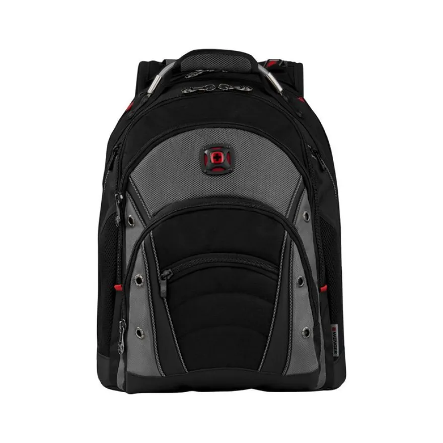 Wenger Synergy - Sac à dos pour ordinateur portable 16" - noir/gris