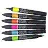 Winsor & Newton ProMarker - Pack de 6 marqueurs double pointe - couleurs assorties