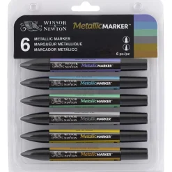 Winsor & Newton ProMarker - Lot de 6 marqueurs double pointe