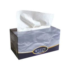 Wizzy Box - Boîte de 180 feuilles essuie-tout - blanc