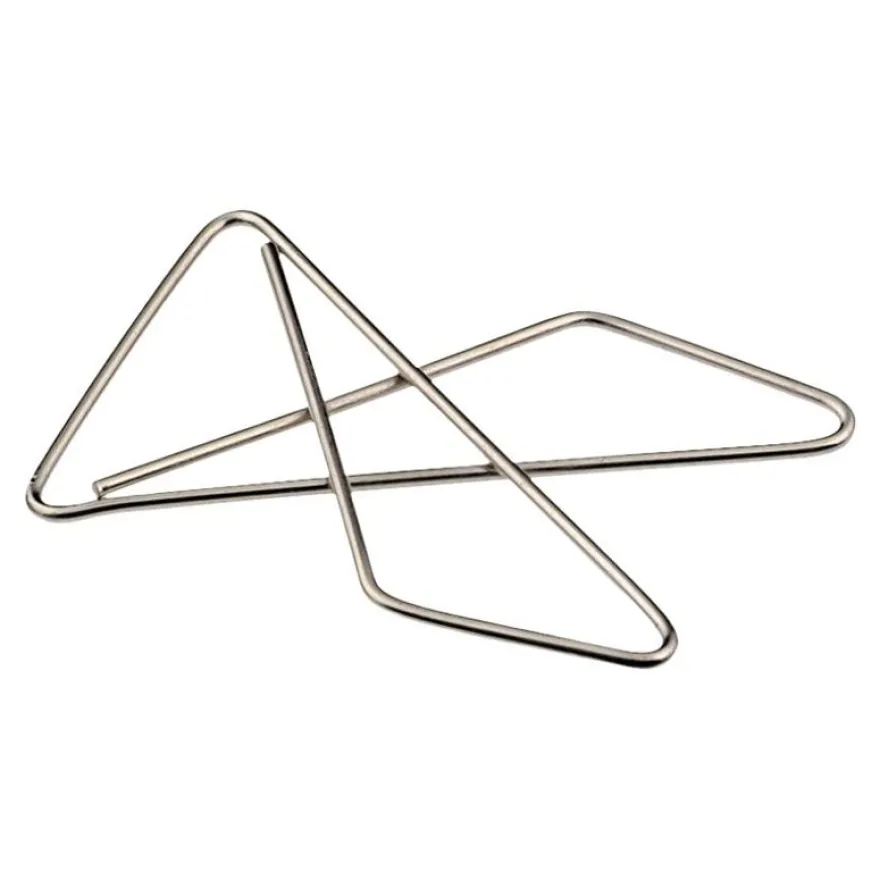 Wonday - 100 Trombones attaches croisées - 47 x 53 mm