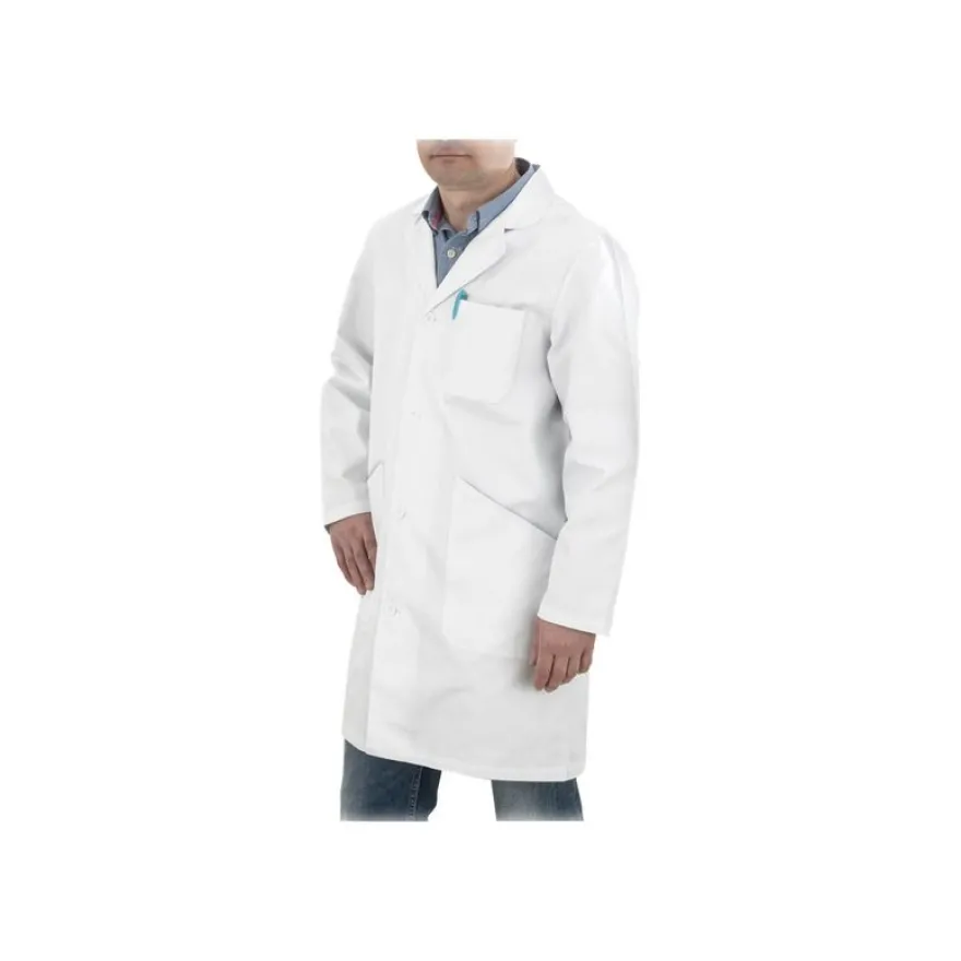 Wonday - Blouse blanche en coton - boutons pression - taille L