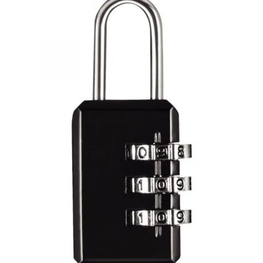 Wonday - Cadenas à combinaison 3 chiffres - 20 mm - noir