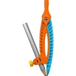Wonday - compas scolaires avec bague universelle et crayon – Branches en plastique de 13 cm