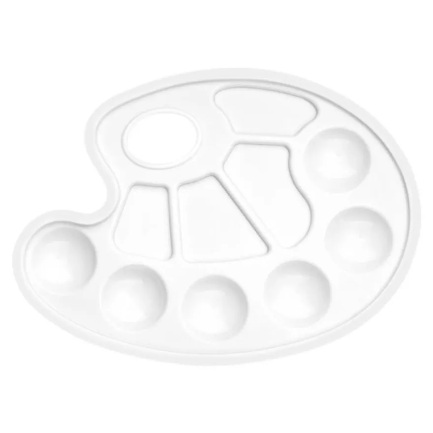 Wonday - Palette peinture - plastique - ovale