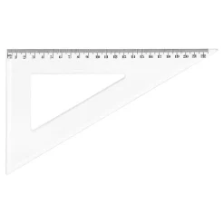 Wonday - Équerre plastique 21 cm - 30°/60°