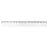 Wonday - Règle plastique 30 cm - transparente