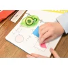 Wonday Correcteur Colle Repositionnable – Roller Adhésif Transparent pour Bricolage et Scrapbooking