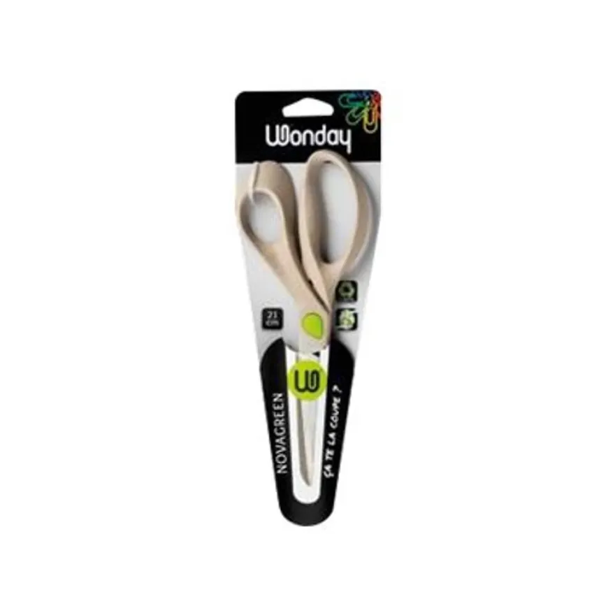 Wonday NOVAGREEN - Ciseaux ronds 21 cm