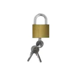 Wonday Secure - Cadenas laiton à clés - 30 mm