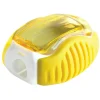 Wonday Wavy - Taille-crayons en plastique à usage unique avec réservoir – Couleurs assorties