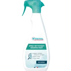 Wyritol - Désinfectant nettoyant toutes surfaces - vaporisateur 750 ml - légèrement parfumé