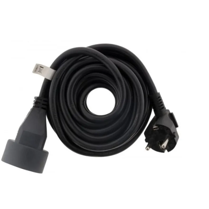 zenitech - Rallonge éléctrique - 5 m - noir