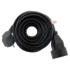 Zenitech - Rallonge éléctrique 16A - 10 m - Noir